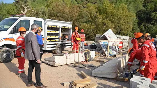 Marmaris Belediyesi kurtarma ekibi eğitimlere başladı