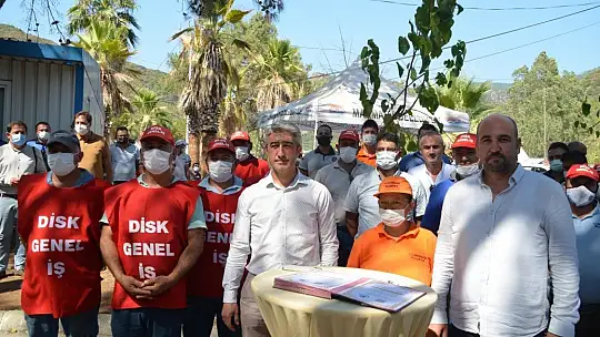 Marmaris Belediyesi'nde toplu sözleşme sevinci