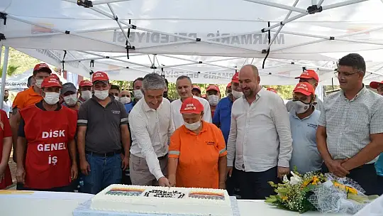Marmaris Belediyesi'nde toplu sözleşme sevinci
