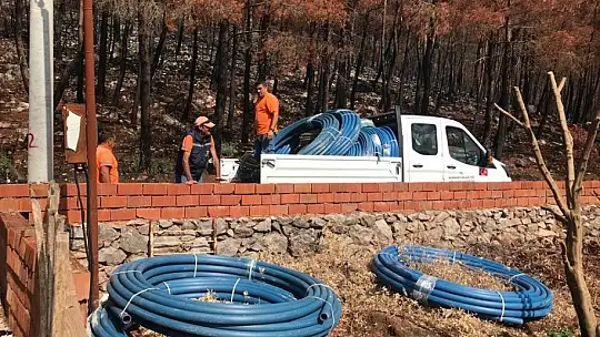 Marmaris Belediyesi'nden tarlaları zarar gören vatandaşa destek
