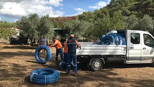 Marmaris Belediyesi'nden tarlaları zarar gören vatandaşa destek