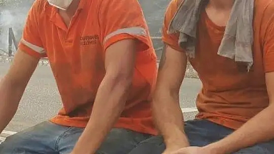 Marmaris Belediyesi'nin isimsiz kahramanları yangında seferber oldu