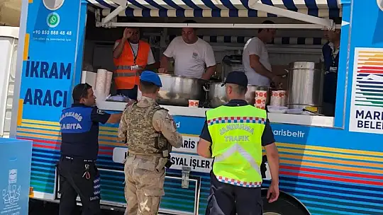 Marmaris Belediyesi yangın bölgesindeki lojistik desteğini sürdürüyor