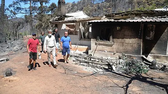 Marmaris Belediyesi yangınzedelere el uzattı