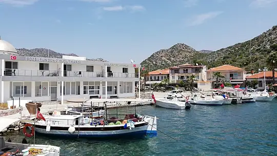 Marmaris Bozburun deniz hudut kapısı hizmete açıldı