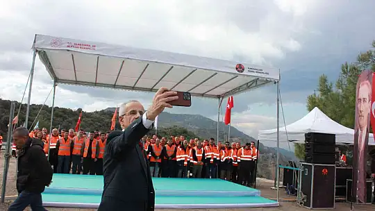 MARMARİS-DATÇA KARAYOLU TÖRENLE AÇILDI