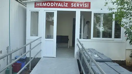 Marmaris Devlet Hastanesi Hemodiyaliz Servisi'nde yeni düzenleme yapıldı