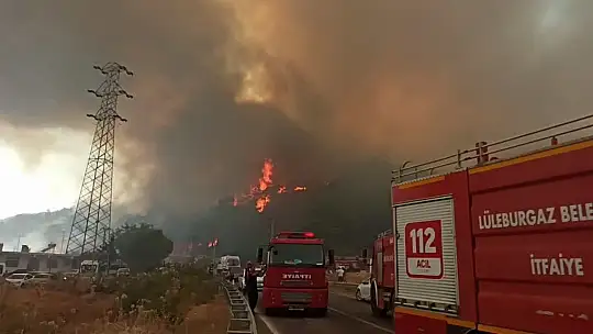 Marmaris Hisarönü tahliye ediliyor