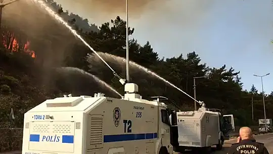 Marmaris-İçmeler karayolu trafiğe kapatıldı