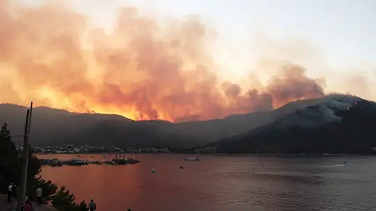 Marmaris'in ciğerleri yanıyor