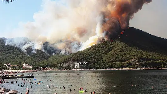 Marmaris'in ciğerleri yanıyor