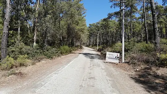 Marmaris'in en uzak mahallesi Taşlıca yeni yoluna kavuştu