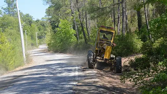 Marmaris'in en uzak mahallesi Taşlıca yeni yoluna kavuştu