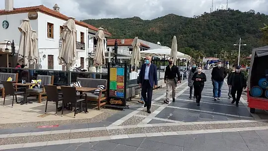 Marmaris Kaymakamı Aksoy ilçede denetime çıktı