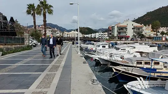 Marmaris Kaymakamı Aksoy ilçede denetime çıktı