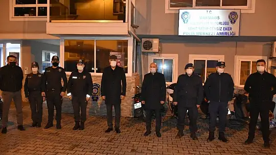 Marmaris Kaymakamı Ertuğ Şevket Aksoy'dan yeni yıl ziyareti