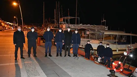 Marmaris Kaymakamı Ertuğ Şevket Aksoy'dan yeni yıl ziyareti