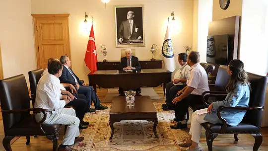 Marmaris Muhtarlarından Gürün'e Teşekkür Ziyareti