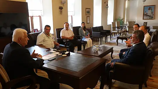 Marmaris Muhtarlarından Gürün'e Teşekkür Ziyareti