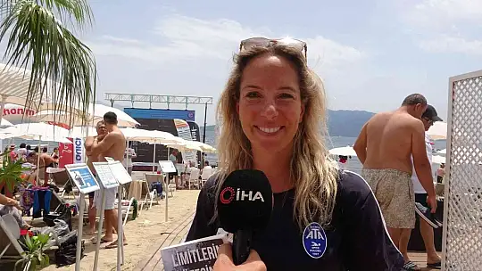 Marmaris rekortmen ve şampiyon yüzücüleri ağırladı