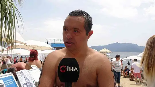 Marmaris rekortmen ve şampiyon yüzücüleri ağırladı