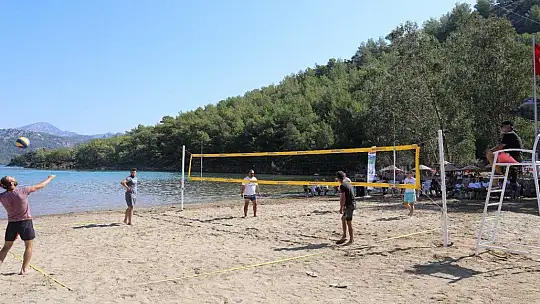 Marmaris Selimiye'de plaj voleybolu heyecanı başlıyor