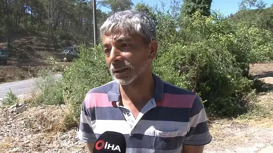 Marmaris'te alev savaşçılarının nöbeti devam ediyor