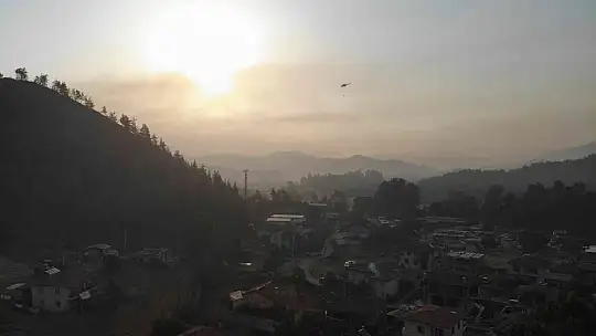 Marmaris'te baş döndüren hava trafiği