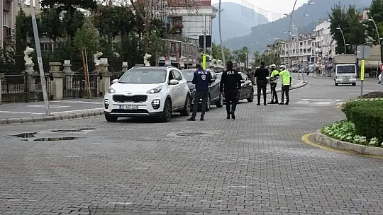 Marmaris'te denetimler devam ediyor