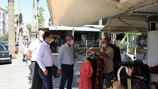 Marmaris'te esnafa destek devam edecek