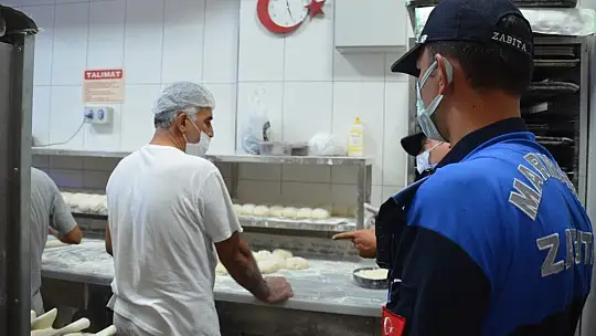 Marmaris'te fırınlar denetimden geçti