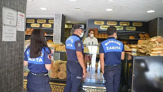 Marmaris'te fırınlar denetimden geçti