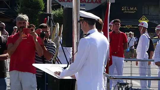 Marmaris'te gaziler tören ile anıldı