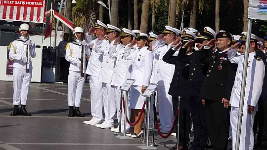 Marmaris'te gaziler tören ile anıldı