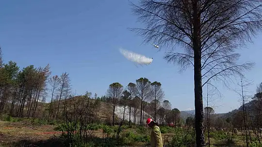 Marmaris'te gerçeği aratmayan yangın tatbikatı yapıldı