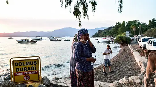 Marmaris'te hayvanlarını canları pahasına korudular