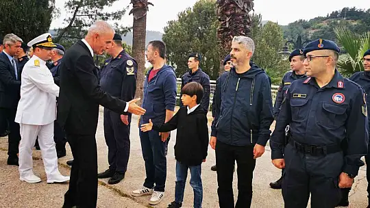 Marmaris'te ilçe protokolü Ramazan Bayramı'nı kutladı