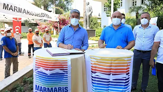 Marmaris'te kadrolu işçilere yüzde 14.55 zam