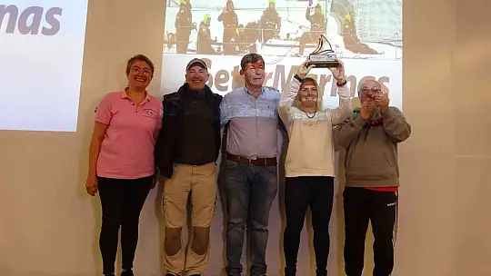 Marmaris'te kış trofesinin 3. ayağında dereceye girenlerin ödülleri verildi