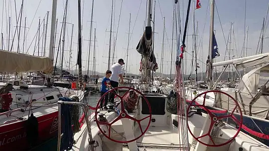 Marmaris'te kış trofesinin 4. ayağı tamamlandı