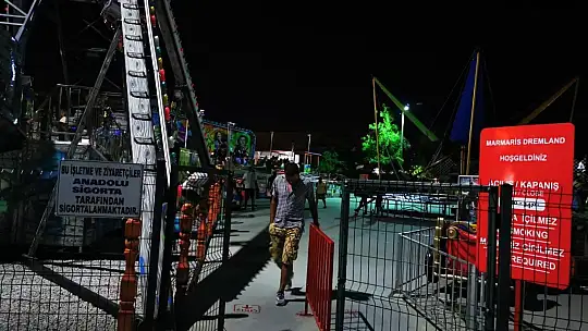 Marmaris'te lunaparka silahlı saldırı