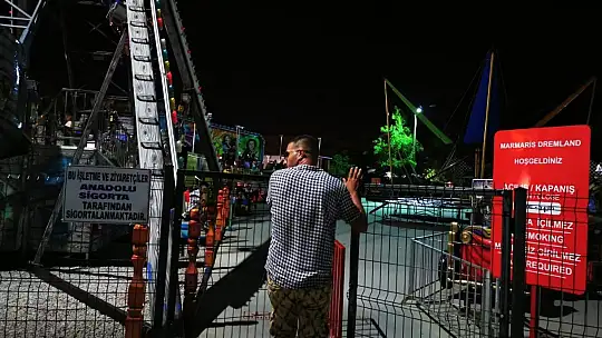 Marmaris'te lunaparka silahlı saldırı