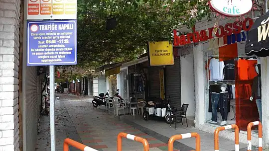 Marmaris'te motosikletlere bariyerli önlem