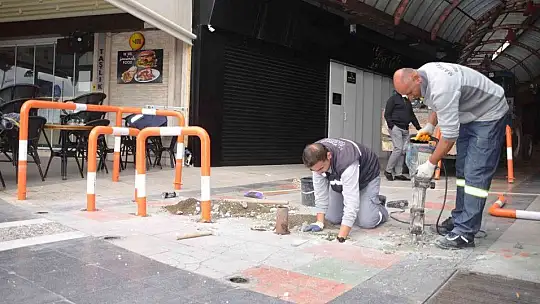 Marmaris'te motosikletlere bariyerli önlem