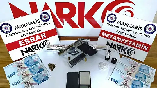 Marmaris'te narkotik ekipleri zehir tacirlere göz açtırmıyor