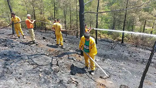 Marmaris'te soğutma çalışmaları sürüyor