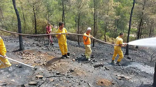 Marmaris'te soğutma çalışmaları sürüyor
