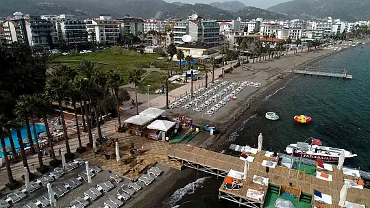 Marmaris'te turist hareketliliği başladı