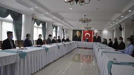 Marmaris'te turizm sezonu öncesi korona virüs mücadelesi toplantısı yapıldı