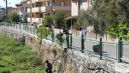 Marmaris'te yağmur öncesi hazırlıklar hızlandı